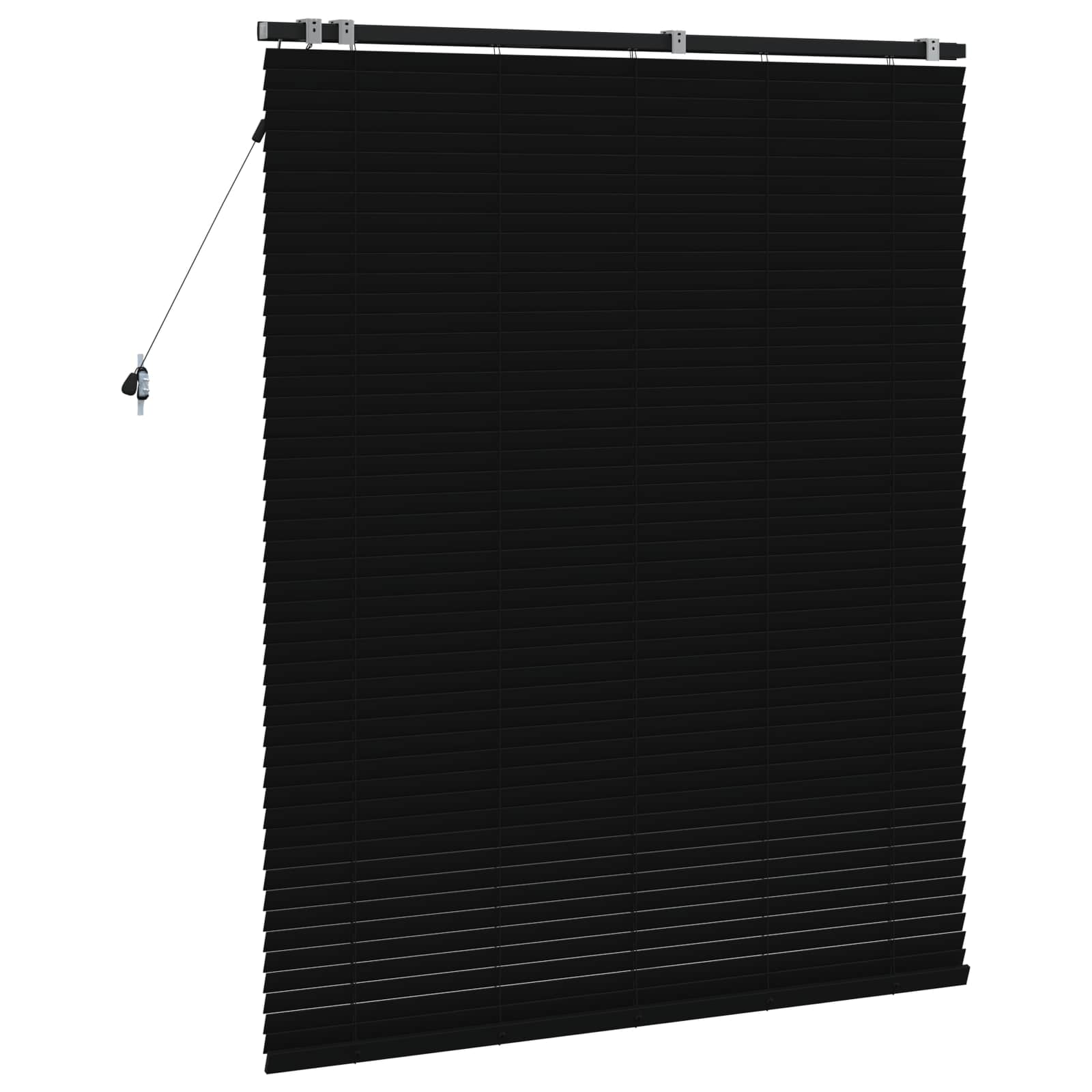 Venetiaanse jaloezie Zwart 135 x 160 cm 35 mm