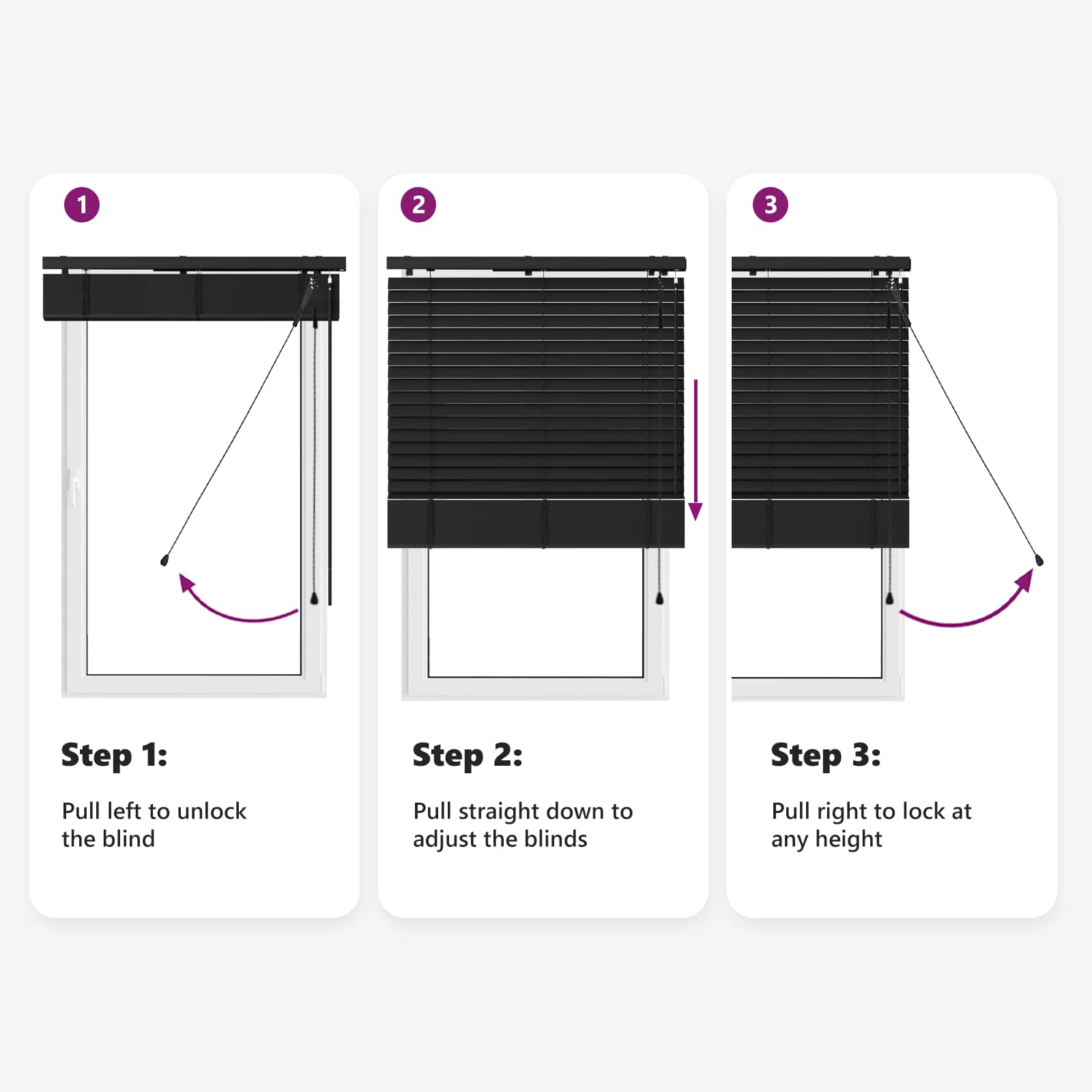 Venetiaanse jaloezie Zwart 150 x 160 cm 35 mm