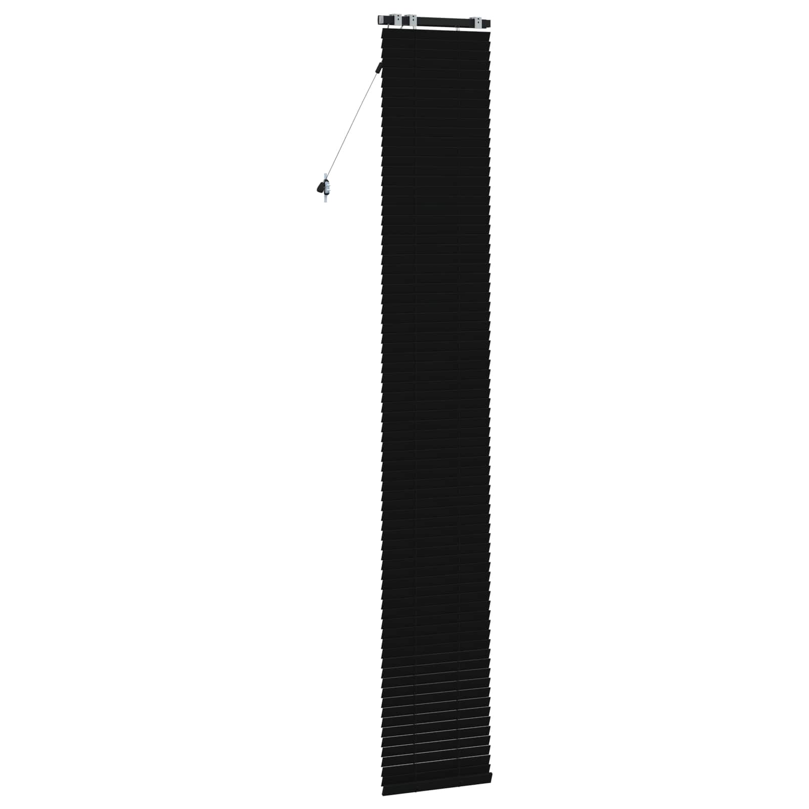 Venetiaanse jaloezie Zwart 40 x 250 cm 35 mm