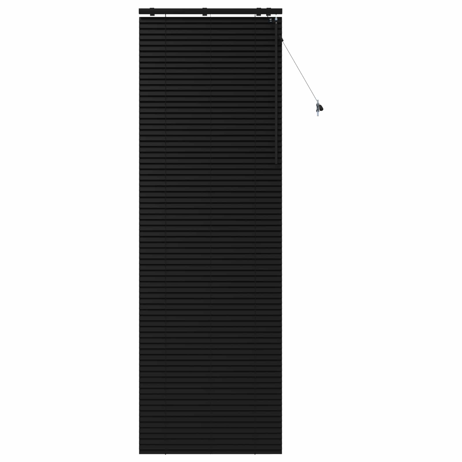 Venetiaanse jaloezie Zwart 90 x 250 cm 35 mm