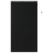 Venetiaanse jaloezie Zwart 130 x 250 cm 35 mm
