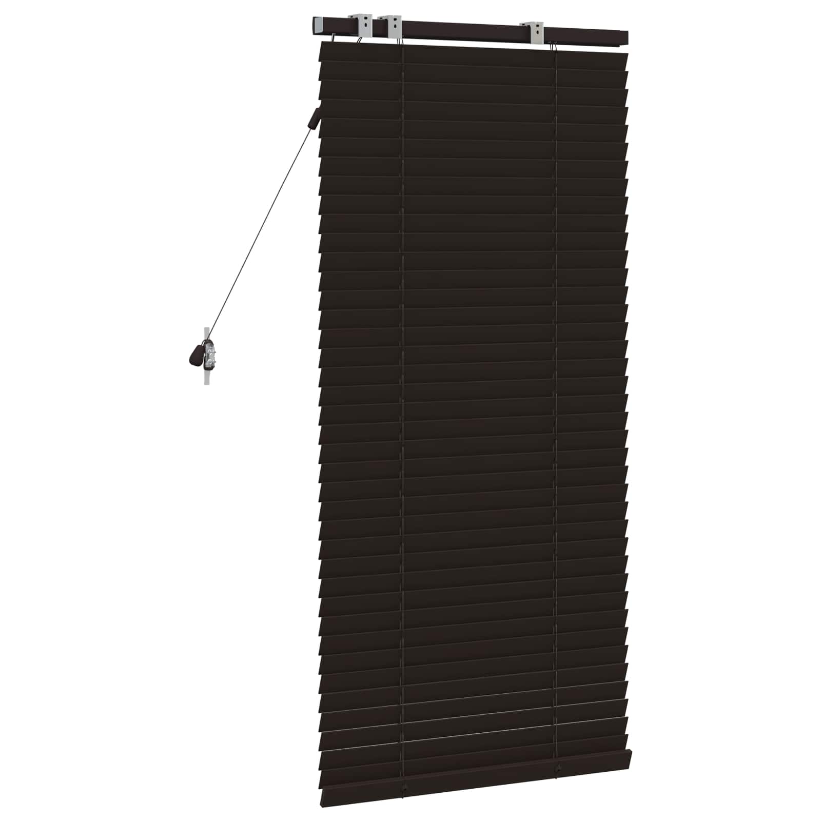 Venetiaanse jaloezie Donkerbruin 55 x 130 cm 35 mm