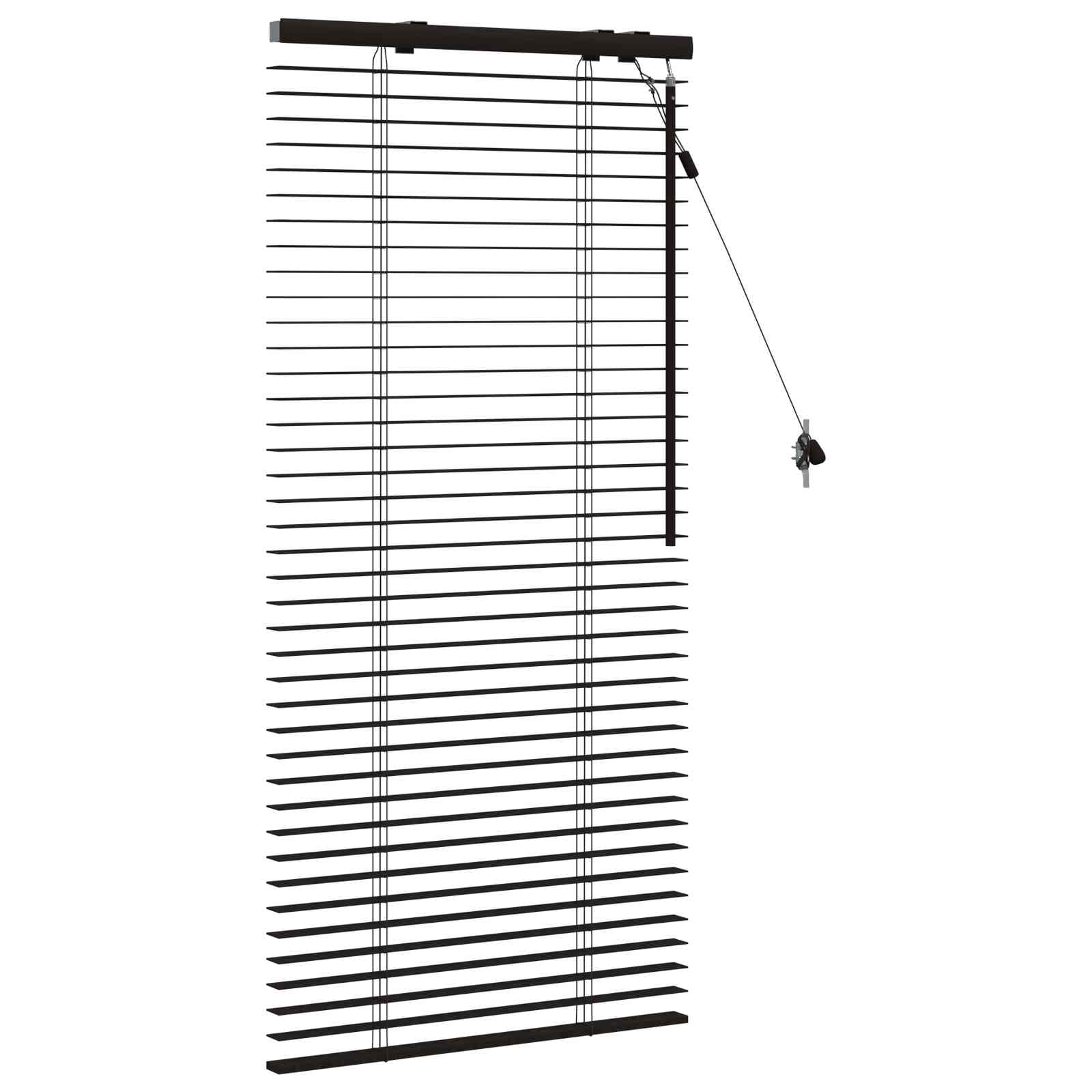 Venetiaanse jaloezie Donkerbruin 65 x 130 cm 35 mm