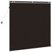 Venetiaanse jaloezie Donkerbruin 130 x 130 cm 35 mm