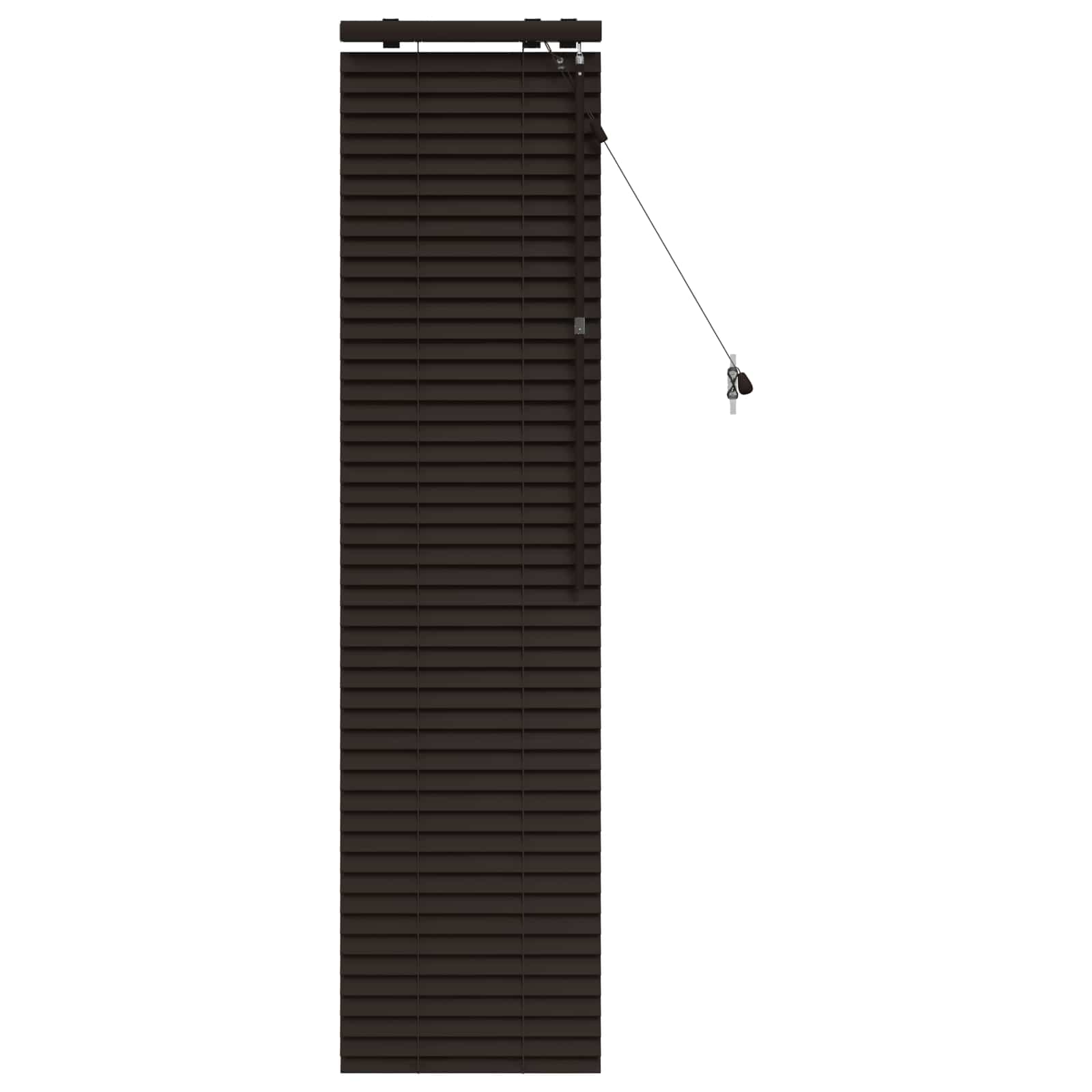 Venetiaanse jaloezie Donkerbruin 40 x 160 cm 35 mm