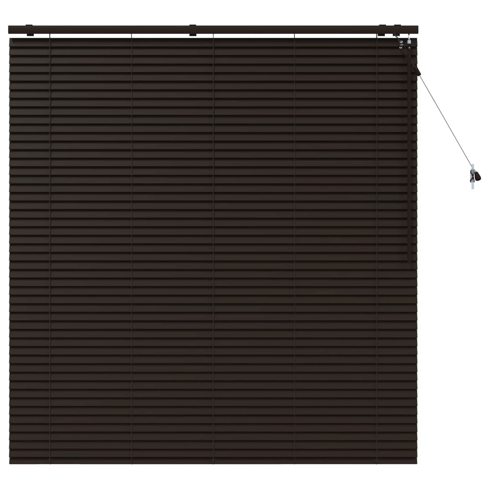 Venetiaanse jaloezie Donkerbruin 145 x 160 cm 35 mm