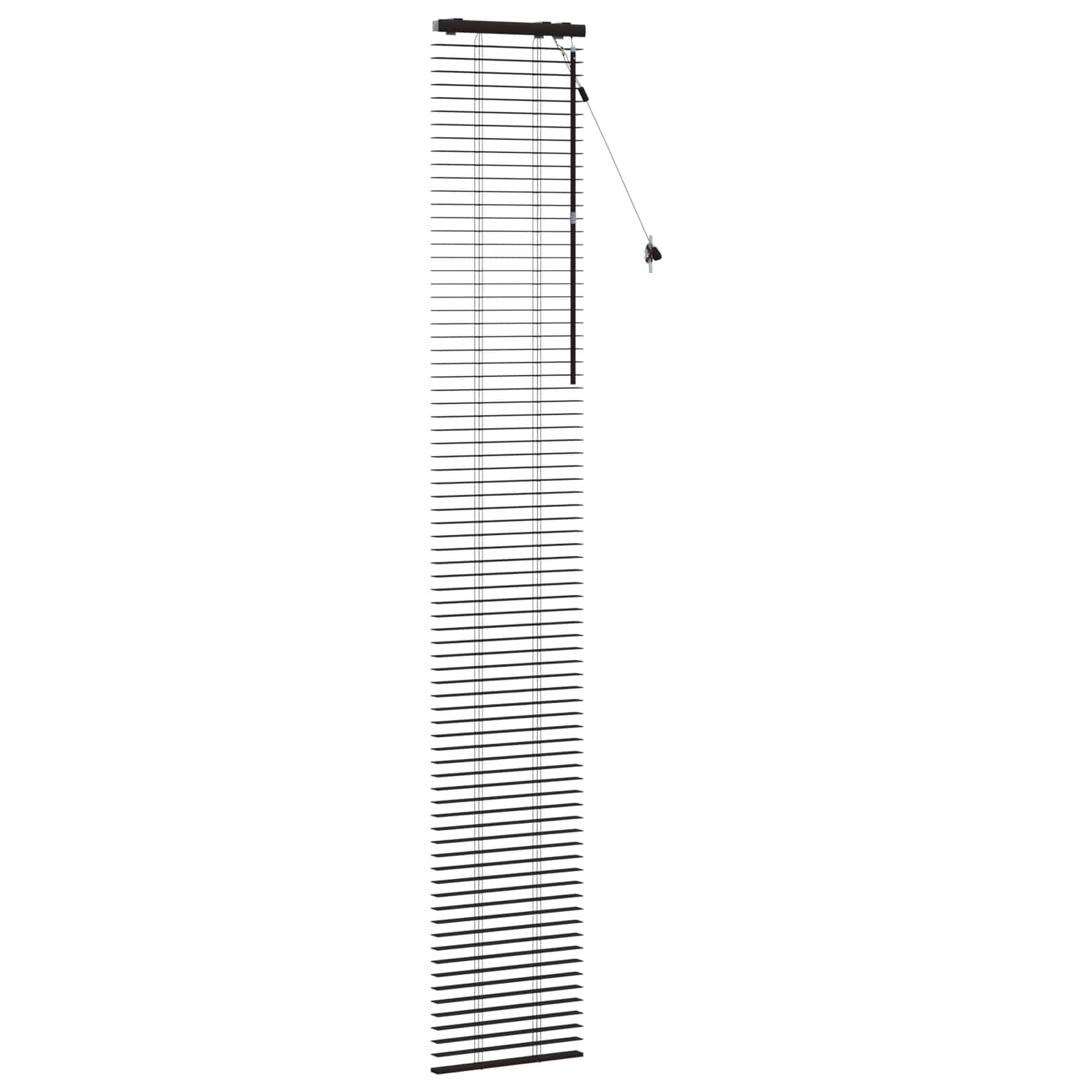Venetiaanse jaloezie Donkerbruin 40 x 250 cm 35 mm