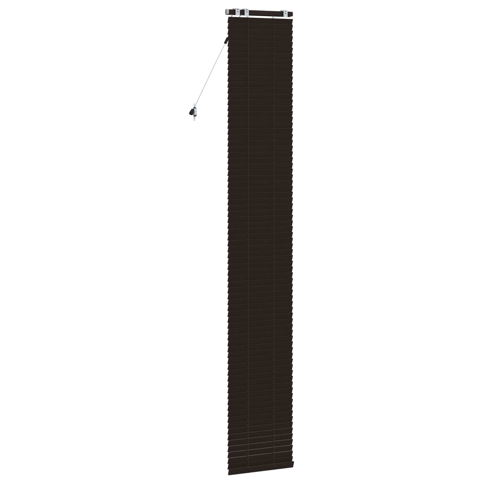 Venetiaanse jaloezie Donkerbruin 50 x 250 cm 35 mm