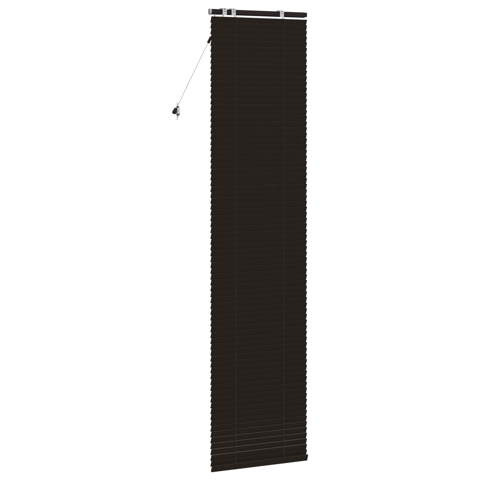 Venetiaanse jaloezie Donkerbruin 65 x 250 cm 35 mm