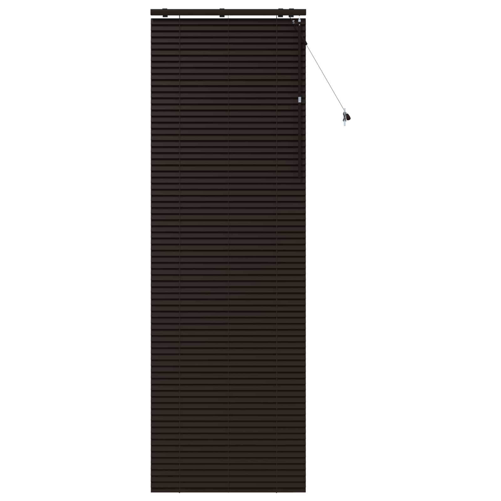 Venetiaanse jaloezie Donkerbruin 70 x 250 cm 35 mm