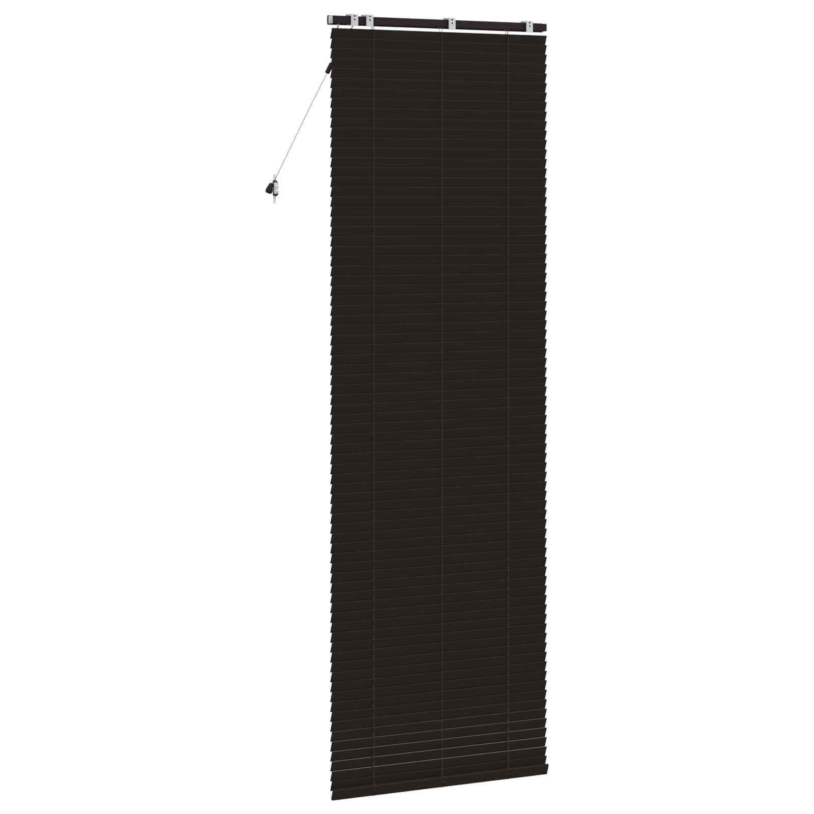 Venetiaanse jaloezie Donkerbruin 80 x 250 cm 35 mm
