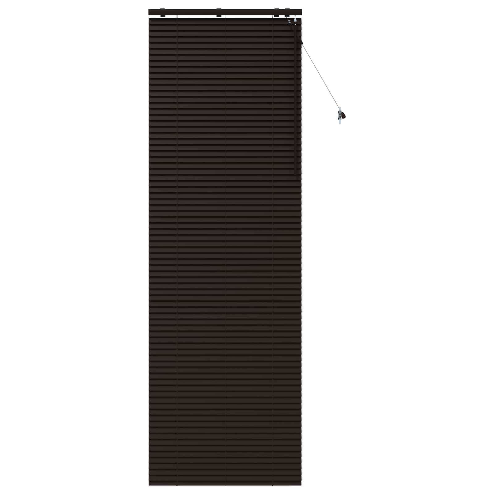 Venetiaanse jaloezie Donkerbruin 85 x 250 cm 35 mm