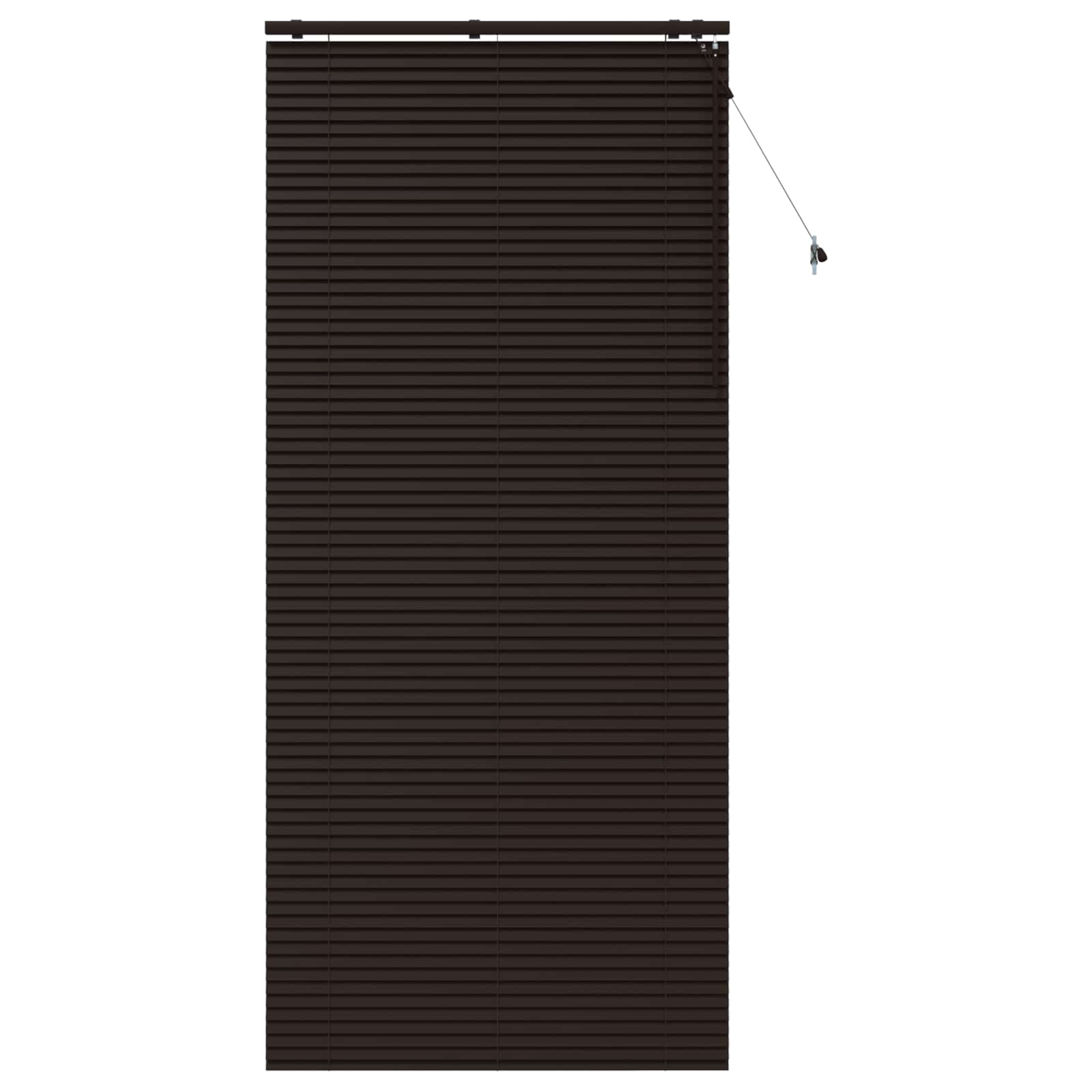 Venetiaanse jaloezie Donkerbruin 105 x 250 cm 35 mm