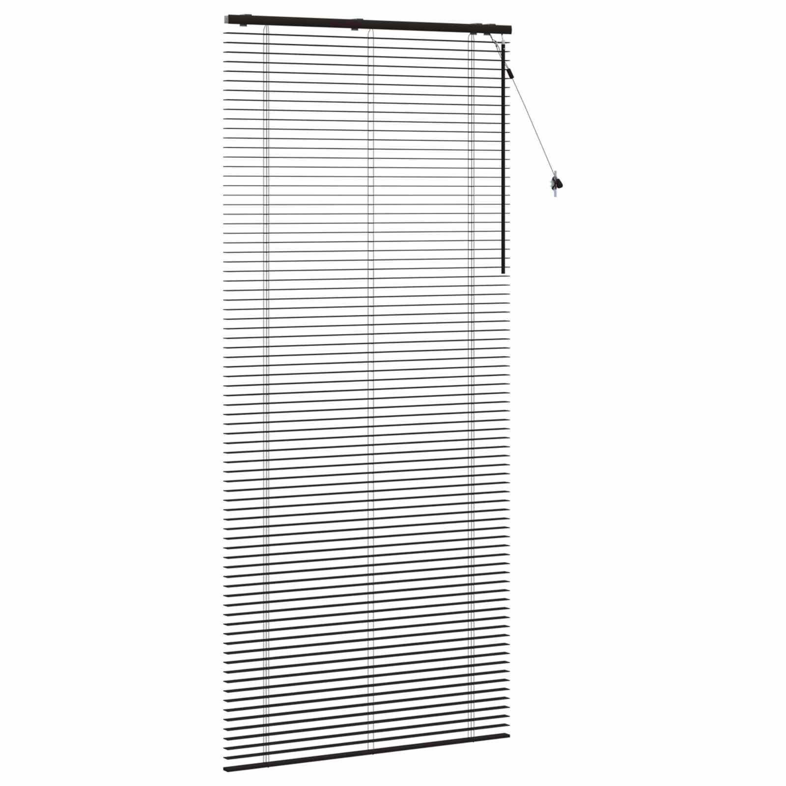 Venetiaanse jaloezie Donkerbruin 120 x 250 cm 35 mm