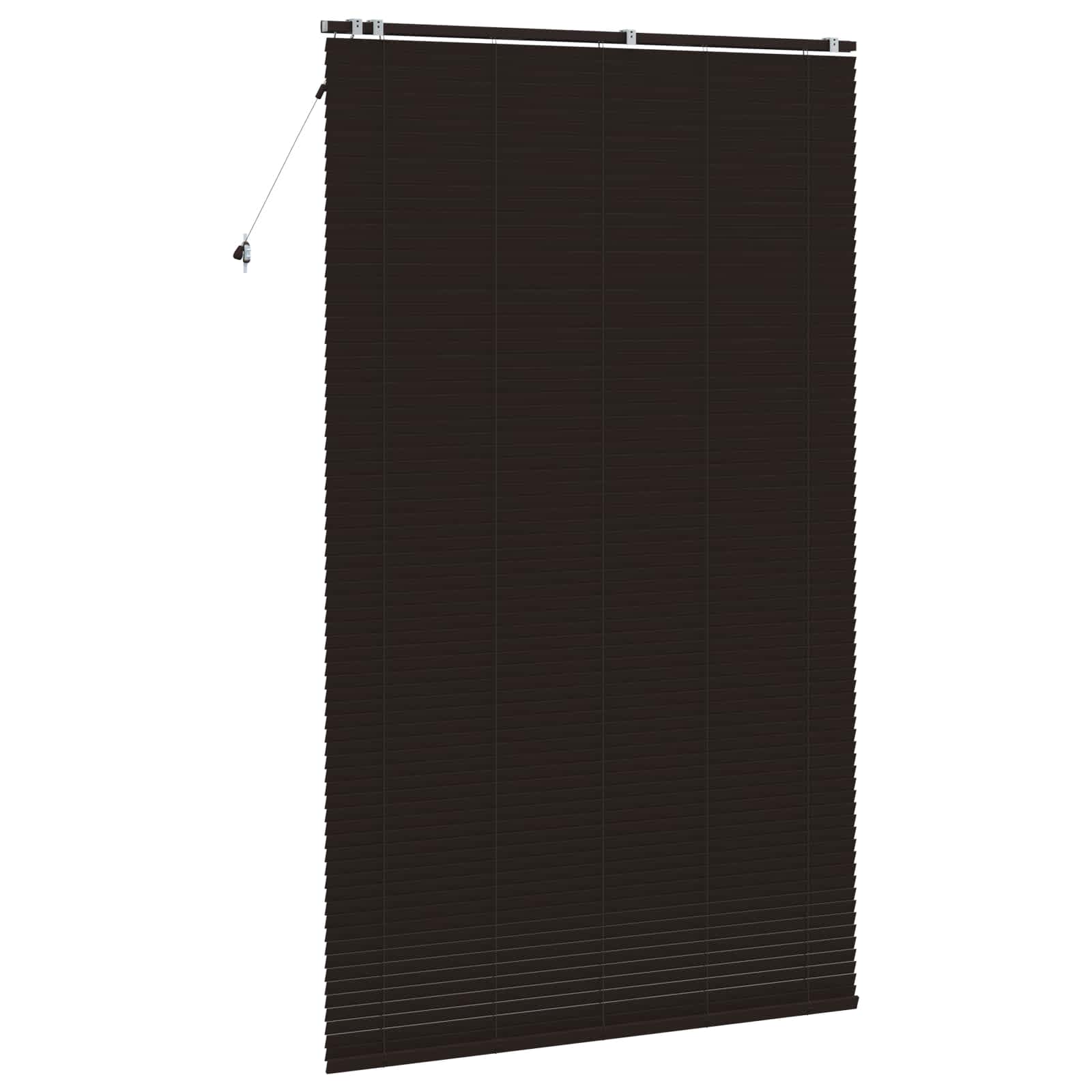 Venetiaanse jaloezie Donkerbruin 150 x 250 cm 35 mm