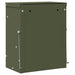 Konijnenvoer Olijf Groen 20 x 12,5 x 25 cm Koudgewalst Staal