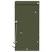 Konijnenvoer Olijf Groen 20 x 12,5 x 25 cm Koudgewalst Staal