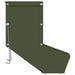 Konijnenvoer Olijf Groen 17,5 x 26 x 28,5 cm Koudgewalst Staal