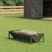 Voederbak voor vee Olijf Groen 108 x 50 x 28 cm