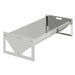 Voederbak voor vee Zilver 108 x 50 x 28 cm Gegalvaniseerd staal