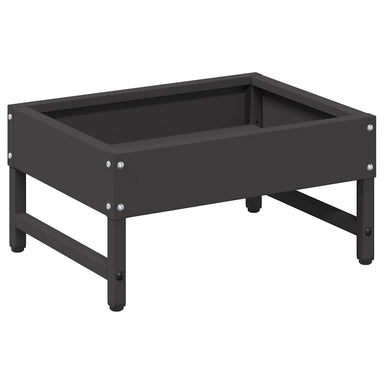 Vogeleter Zwart 80 x 28 x 13.5 cm Koudgewalst Staal
