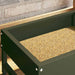 Vogeleter Olijf Groen 80 x 28 x 13.5 cm Koudgewalst Staal