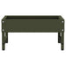 Vogeleter Olijf Groen 80 x 28 x 13.5 cm Koudgewalst Staal