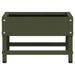 Vogeleter Olijf Groen 80 x 28 x 13.5 cm Koudgewalst Staal
