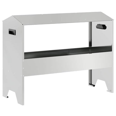 Voederbak voor vee Zilver 79 x 35 x 62 cm Gegalvaniseerd staal