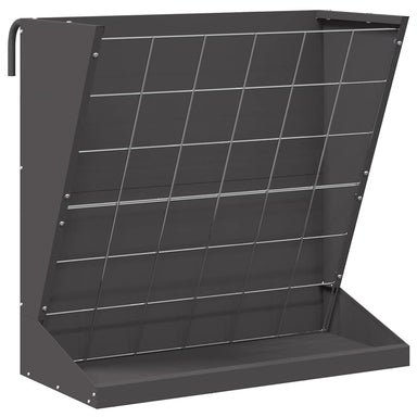 Hooi Feeder Zwart 71 x 33 x 70 cm Koudgewalst Staal