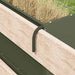 Hooi Feeder Olijf Groen 71 x 33 x 70 cm Koudgewalst Staal