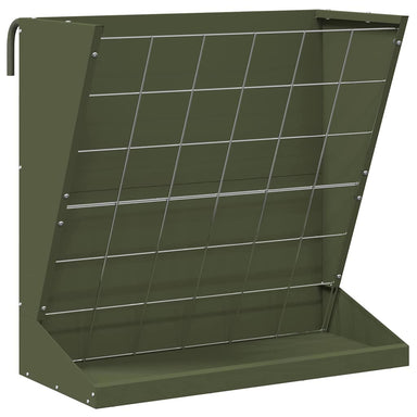 Hooi Feeder Olijf Groen 71 x 33 x 70 cm Koudgewalst Staal