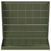 Hooi Feeder Olijf Groen 71 x 33 x 70 cm Koudgewalst Staal