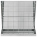 Hooi Feeder Zilver 71 x 33 x 70 cm Gegalvaniseerd staal