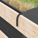 Hangend Hooi Feeder Zwart 61 x 33 x 66 cm Koudgewalst Staal