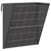 Hangend Hooi Feeder Zwart 61 x 33 x 66 cm Koudgewalst Staal