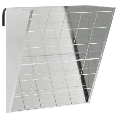 Hangend Hooi Feeder Zilver 61 x 33 x 66 cm Gegalvaniseerd staal