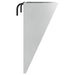 Hangend Hooi Feeder Zilver 61 x 33 x 66 cm Gegalvaniseerd staal