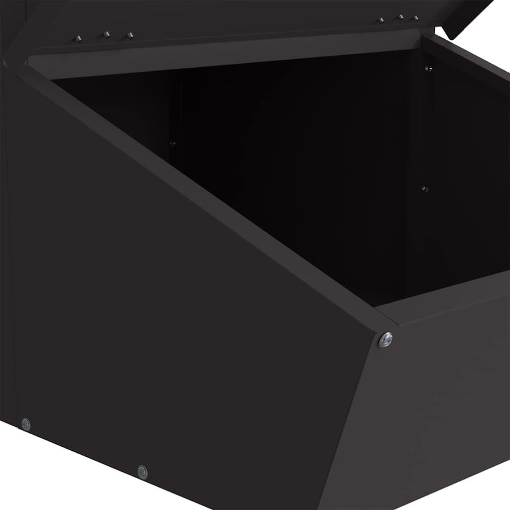 Varkensvoeder Zwart 55 x 38 x 76 cm Koudgewalst Staal