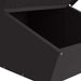 Varkensvoeder Zwart 55 x 38 x 76 cm Koudgewalst Staal