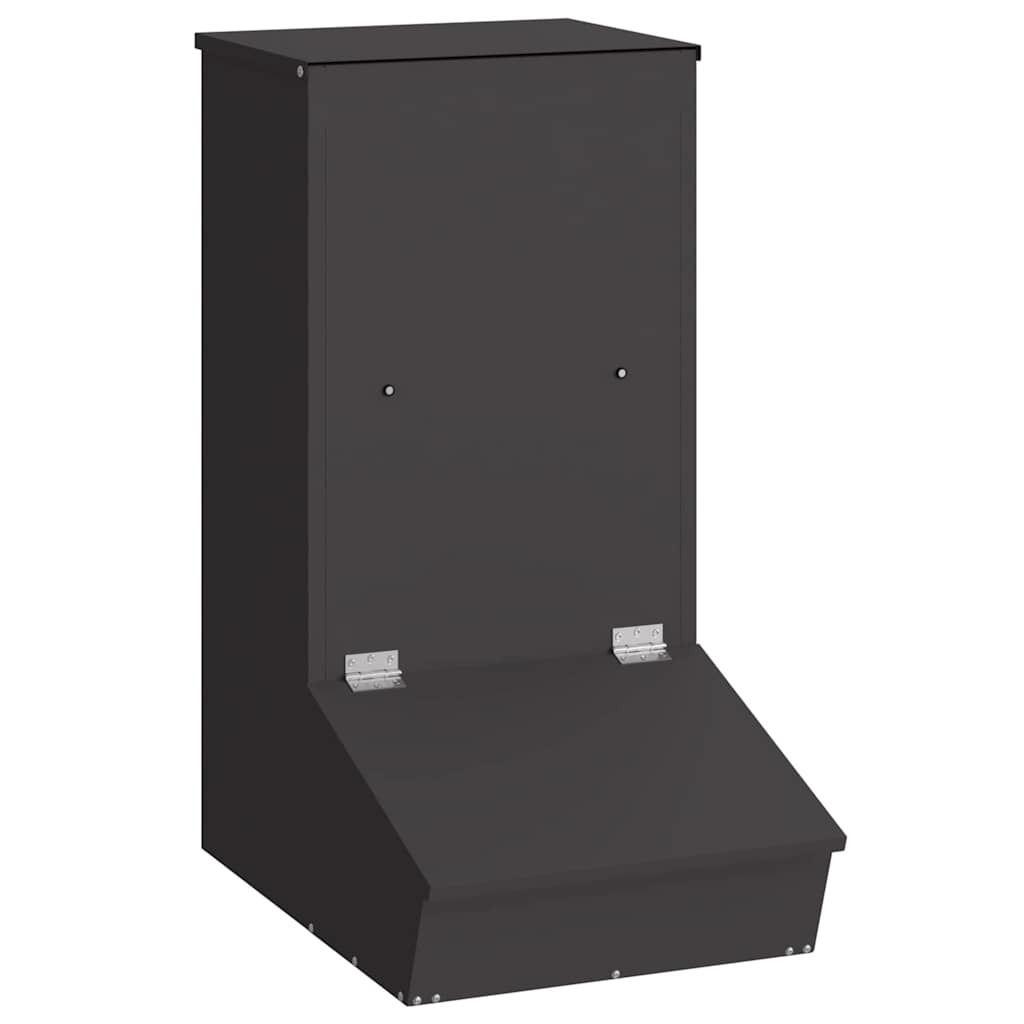 Varkensvoeder Zwart 55 x 38 x 76 cm Koudgewalst Staal