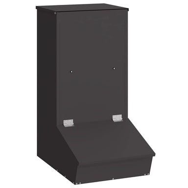 Varkensvoeder Zwart 55 x 38 x 76 cm Koudgewalst Staal