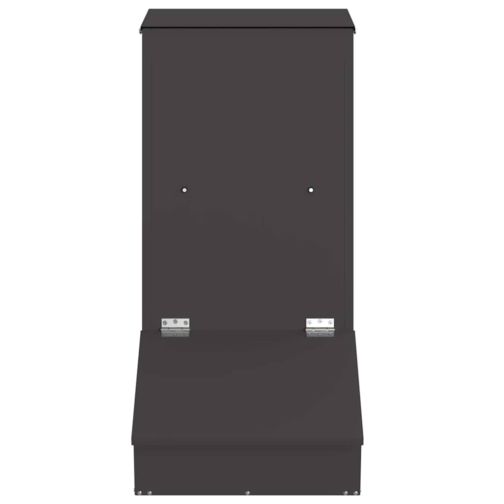 Varkensvoeder Zwart 55 x 38 x 76 cm Koudgewalst Staal