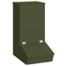 Varkensvoeder Olijf Groen 55 x 38 x 76 cm Koudgewalst Staal