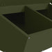 Varkensvoeder Olijf Groen 55 x 51 x 91,5 cm Koudgewalst Staal