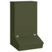 Varkensvoeder Olijf Groen 55 x 51 x 91,5 cm Koudgewalst Staal