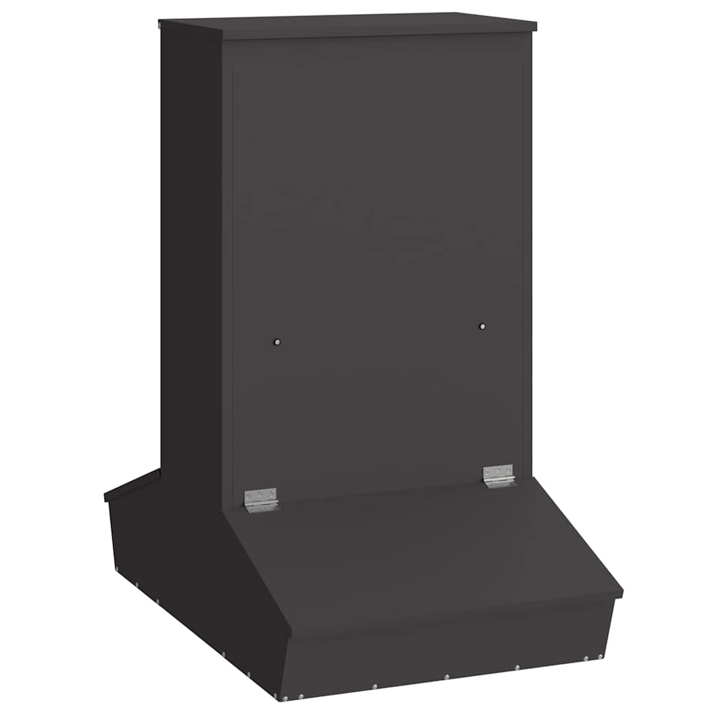 Varkensvoeder Zwart 82 x 51 x 91,5 cm Koudgewalst Staal