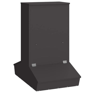 Varkensvoeder Zwart 82 x 51 x 91,5 cm Koudgewalst Staal