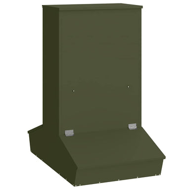 Varkensvoeder Olijf Groen 82 x 51 x 91,5 cm Koudgewalst Staal