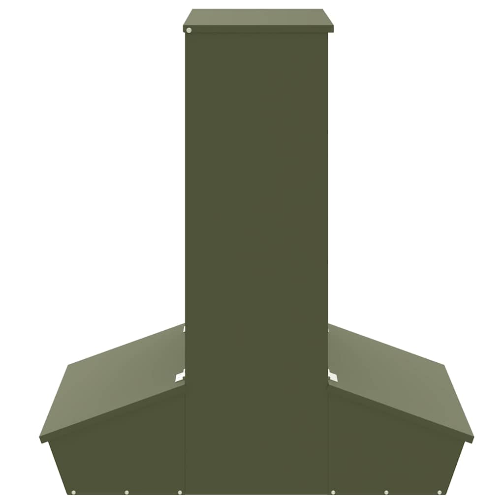 Varkensvoeder Olijf Groen 82 x 51 x 91,5 cm Koudgewalst Staal